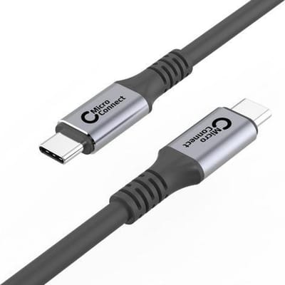 Microconnect USB3.2CC3 USB-kabel 3 m USB 3.2 Gen 2 (3.1 Gen 2) USB C Zwart