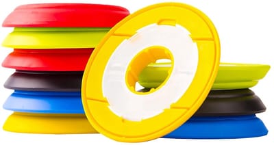 MTTproducts- Vislijnhouder 10-Pack - Siliconen/Houders - Lijn Organizer - Vissen Accessoire - Slagvast - Perfecte Opslag - Lijnopslag