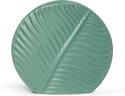Oliva's - Vaas in de vorm van een blad - 18 cm - 3D - Rond