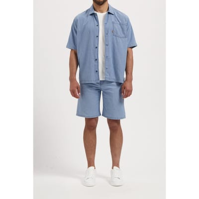 Mud Jeans Seb Shirt Stone Vintage Size: M | Casual Shirts Outlet | Heren | Blauw