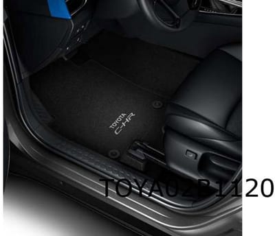 Toyota C-HR mattenset (4x) 'velours' (2WD) Origineel! PW21010000