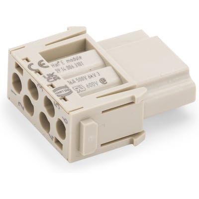 Connector female 3 polig