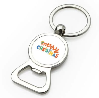 Akyol - kerst merry christmas flesopener - Kerstmis - kerst beker - winter - kerst - christmas - kerst cadeau - 9 bij 3 cm