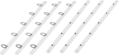 Dailygoods- Corset Busk - 3 Stuks - Roestvrij Staal - Ondersteuning - Sluiting - Verstelbaar - Ideaal voor DIY-projecten - Corsetbeugel