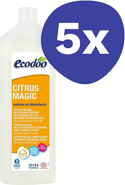 Ecodoo Citrus Magic Spray (5x 1L)