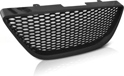 Grill HONINGRAAT DESIGN ZWART SEAT IBIZA 6J 08-12
