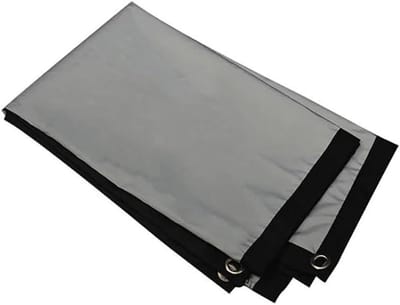 Projectiescherm - Beamerdoek - Filmavond Thuis - Anti-Licht Materiaal - 16:9 Formaat - Grijs