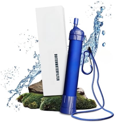 SCH® Waterfilter noodpakket - Waterfilter - Blauw - 19cm x 3cm x 3cm