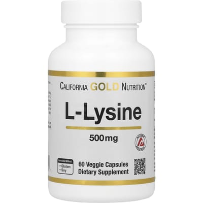 L-Lysine, 500 Mg, 60 Vegetarische Capsules