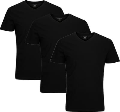 Jack & Jones Heren t-shirt 3 pack Organic Basic