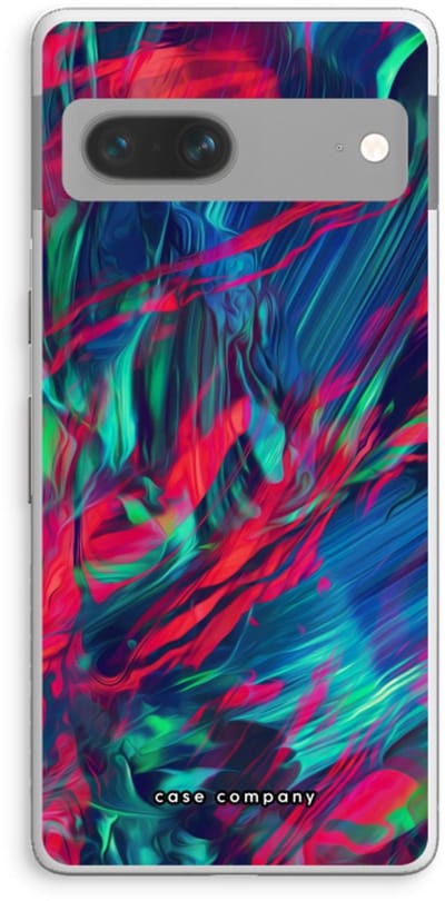 Case Company® - Hoesje geschikt voor Google Pixel 7 hoesje - Pilgrims Of The Sea - Soft Cover Telefoonhoesje - Bescherming aan alle Kanten en Schermrand