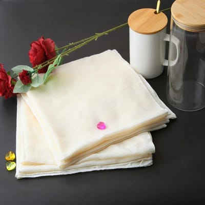 12 Stuks Katoenen Kaasdoek 50 x 50 cm - Herbruikbare Filterdoek voor Voedsel, Bakken en Melkproductie
