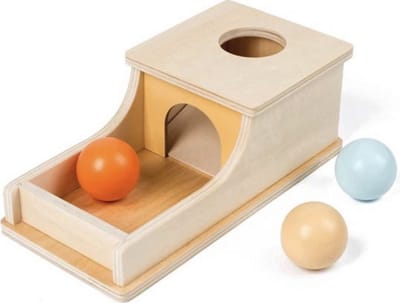 Myka's Ballen Box - Sensorisch Speelgoed - Vanaf 1 jaar - Hout - Montessori
