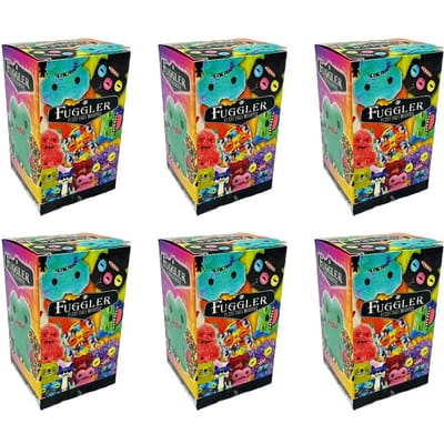 Originele Fuggler Blind Box Figuur Lelijk Monster Tand Wijd Ogen Vreemdeling Geïrriteerde Buitenaards Wezen Schreeuw V3 Grijns Grijns Verzamelaar Model Speelgoed