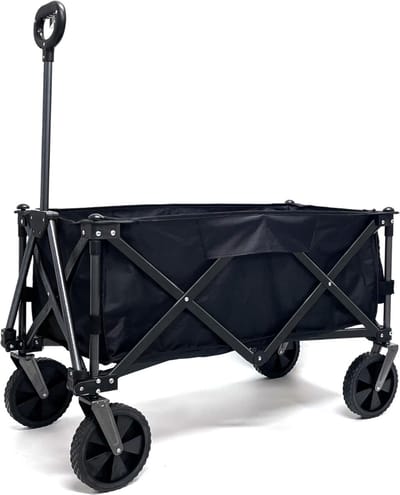 DailySupplies® Bolderkar Opvouwbaar - Bolderwagen Luchtbanden - Bolderkarren - 100kg Draagvermogen