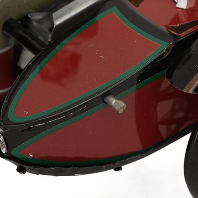 3-Wielige Motor Wikkelspeelgoed met Nostalgisch Thema - Persoonlijke Ornamenten en Creatieve Cadeaus voor Jongens en Meisjes - Vintage Verzamelspeelgoed
