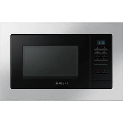 solo inbouw magnetron 20l 850w RVS - samsung - ms20a7013at