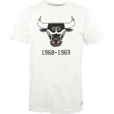 Mitchell & Ness Chicago Bulls Team Logo Heren T-shirt