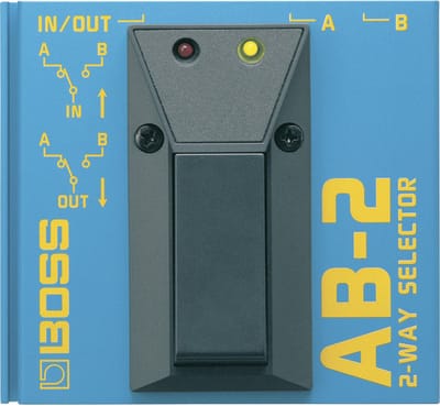 Boss AB-2 2-Way Selector routing/switching pedaal