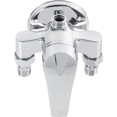 G1/2  Mannelijke Draad Warm en Koud Water Mengkraan Mengregelventiel voor Badkamerdouche white