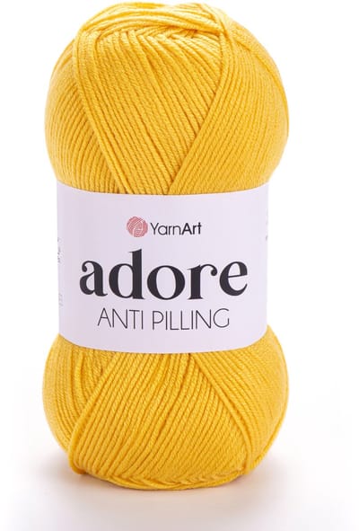 YarnArt Adore – Anti-Pilling Acryl Garen – Zacht & Kleurvast – Ideaal voor Kleding en Babyprojecten - Kleur 355