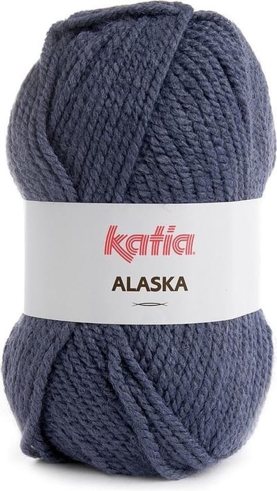 Katia Alaska - 26 jeansblauw - Acryl Garen