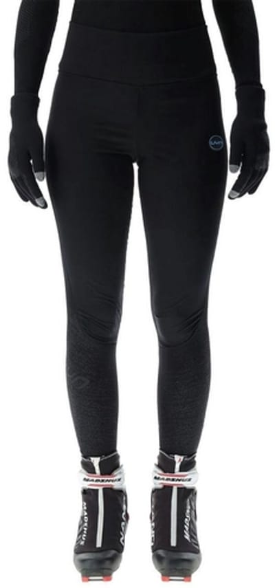 Skibroek UYN Women Cross Country Skiing Wind Long Black Cloud-S