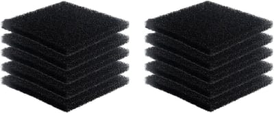 Actieve Koolstoffilters voor Rookafzuigers en Extractors - 10 Stuks 13x13cm voor Geurcontrole in Keuken en Compostbak