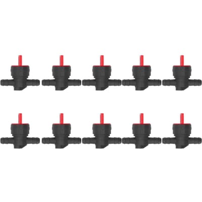 10 stuks Brandstofafsluiter In-line Afsluitkraan 1/4 inch voor 494768 5091H 5091K 697947