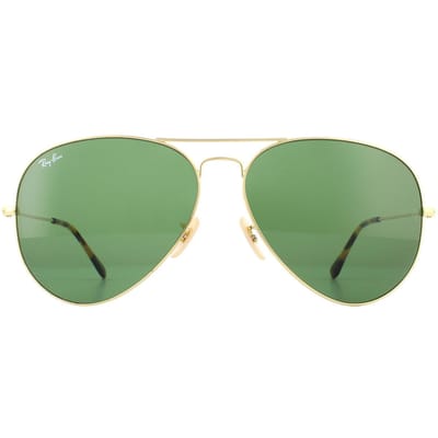 Ray-Ban Aviator Mens Gold Gray Gravient Aviator RB3025 Zonnebril