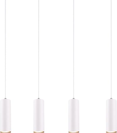 TRIO MARLEY - Hanglamp - Wit - excl. 4x GU10 3W - Aanpasbaar in de hoogte