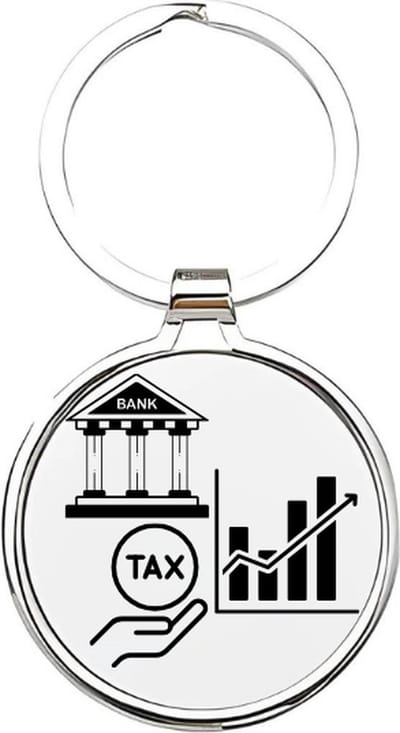 Akyol - Bankier Sleutelhanger - accountmanager - De beste accountmanager - Accountant - bank - geldhandelaar - bankdirecteur - boekhouder - salesmanager - ondernemer - investeren - beleggen - geld - administratief medewerker - 4 x 7,5 CM