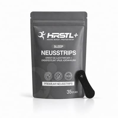 HRSTL+ Neusstrips - 35 Stuks - Anti snurk strips - Geen verstopte neus meer - Neuspleister - Neusspreider - Beter slapen - Zacht voor de huid - Hypoallergene lijm - Sterke hechting
