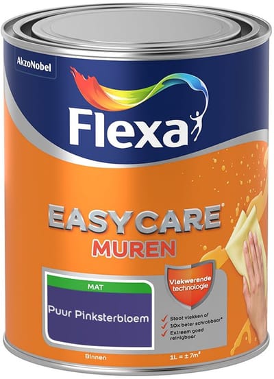 Flexa - Easycare Muren - Puur Pinksterbloem - Mengverf - 1 L
