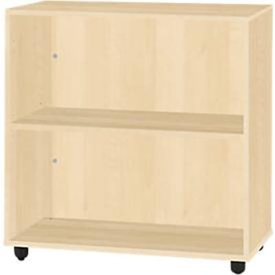 Schäfer Shop Select LOGIN stellingkast, 2 dossierhoogtes, B 800 x D 420 x H 788 mm, ahorn decor