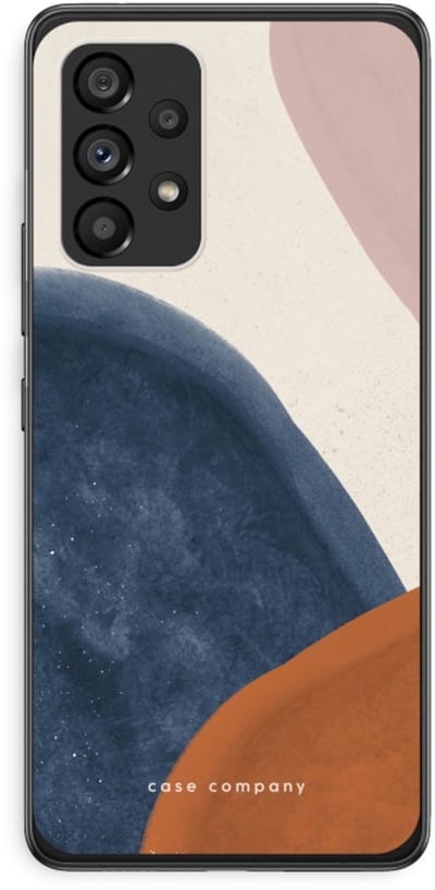 Case Company® - Hoesje geschikt voor Samsung Galaxy A53 5G hoesje - Geo #1 - Soft Cover Telefoonhoesje - Bescherming aan alle Kanten en Schermrand