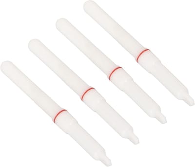 Lichtgevende Hengelsignalen, 4 Stuks LED Glow Sticks met Sealing Ring voor Nachtvissen en Onderwatergebruik