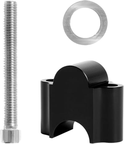 Stuurverhogers Motor - Stuurlift Verhoger - Comfortabel Rijden - Verstelbare Zithouding - 22 mm - Zwart