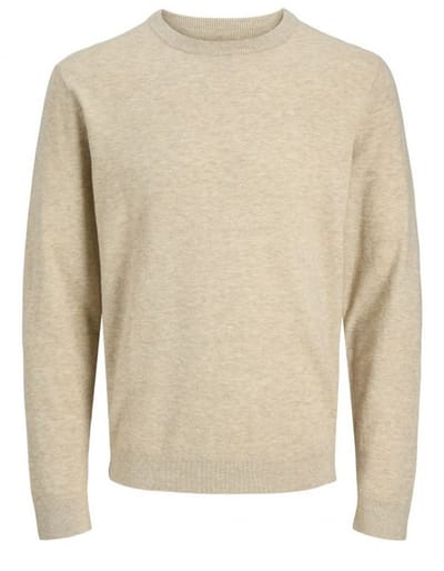 JACK&JONES - JJEPERFECT WOOL KNIT CREW NECK SN - Heren - Gebreide truien