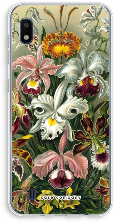Case Company® - Hoesje geschikt voor Samsung Galaxy A10 hoesje - Haeckel Orchidae - Soft Cover Telefoonhoesje - Bescherming aan alle Kanten en Schermrand