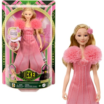Mattel Wicked Zingende Glinda Fashion pop