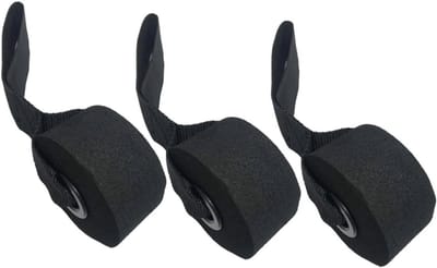 Deuranker Set - Fitness Hulpmiddel - Thuis Trainen - Beschermt Deuren - 3 Stuks - Zwart