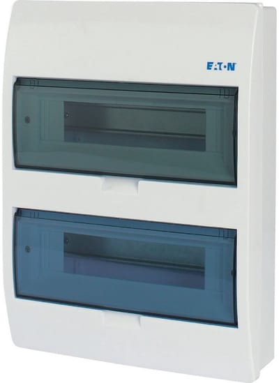 Eaton ECO kleine verdeler, opbouw, 2-rijig, 12 MU, IP40, 280349