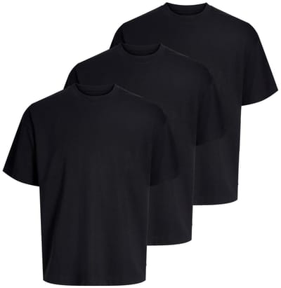 Jack & Jones Heren t-shirt 3 pack Barron Tee
