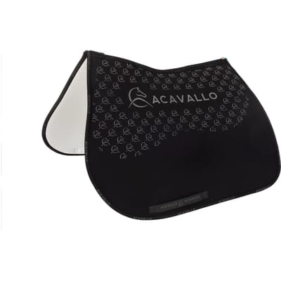 Zadeldoek voor paard met een kussen eronder van bamboevezel Acavallo Lycra Gel Grip