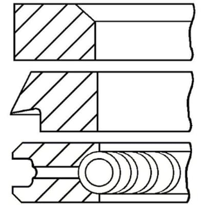 Goetze Engine Zuigerveren set GOETZE 08-132907-00