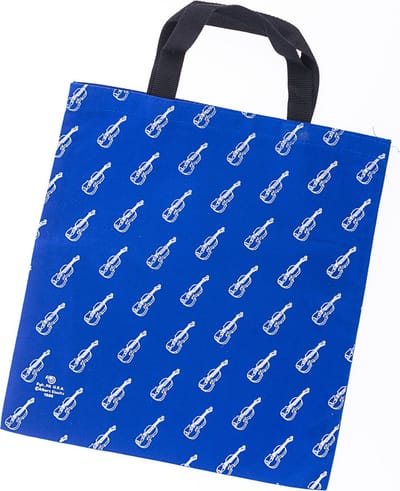 Boodschappentas Viool, blauw