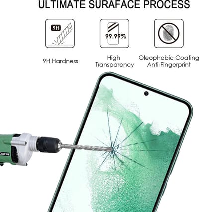 Solidenz Screenprotector - Geschikt voor Samsung Galaxy S23 Plus - Premium Fullcover