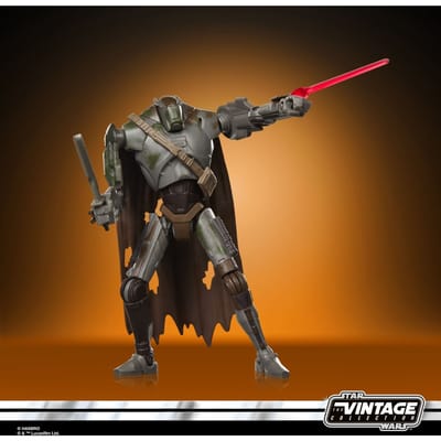 Star Wars The Vintage Collection Mercenary Droid, Star Wars: The Mandalorian and Grogu Premium 9.5 cm Collectible Action Figure