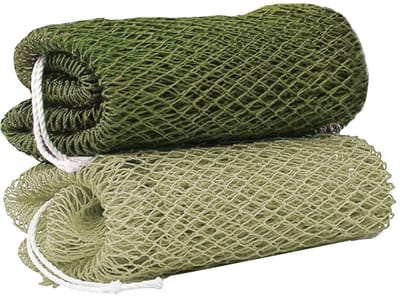 Set van 2 exfoliërende douchesponzen voor lichaam en gezicht –handdoek- Milde reiniging – Voor alle huidtypen – Olijfgroen & Lichtgroen – Duurzaam polyester-groente